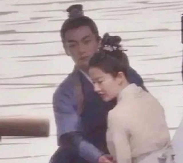 刘亦菲新古装剧路透刘亦菲,合作同岁古装男神,两人的cp感太特别了