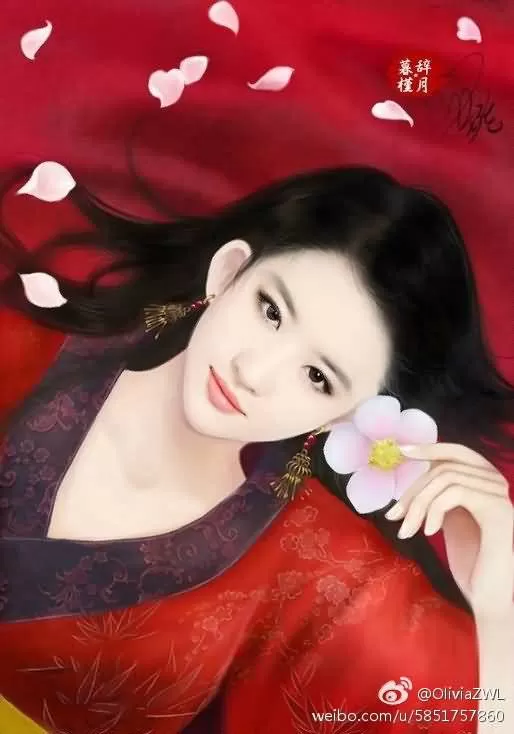 大美菲神天仙攻之大神们手绘PS古装图