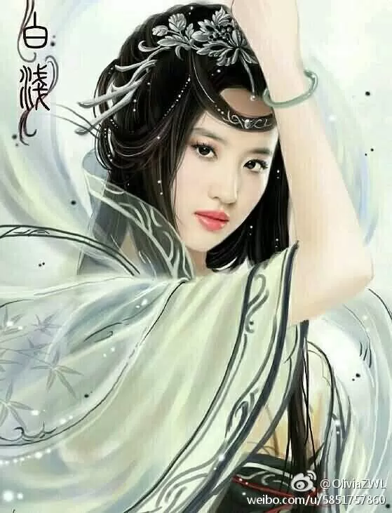 大美菲神天仙攻之大神们手绘PS古装图