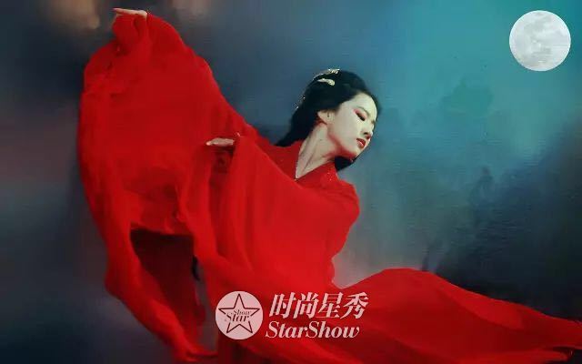 刘亦菲:那白衣飘飘,风中齐舞的仙子